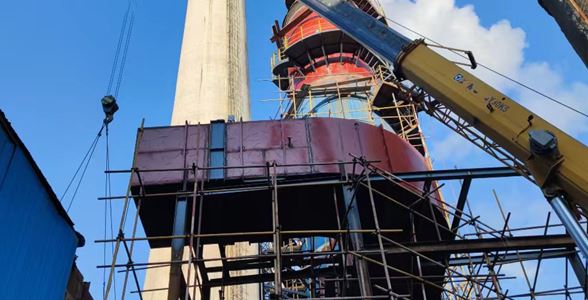 内蒙古阜豐生物科技有限公司熱電廠130th循環流化床鍋爐石灰-石膏法脫硫+170th煤粉爐SCR脫硝系統改造